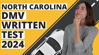 North Carolina DMV Written Test 2024 60 Questions with Explained Answers [upl. by Stryker]