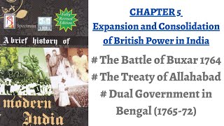 V15 Battle of Buxar 1764 Treaty of Allahabad Dual System of Government Spectrum Modern History [upl. by Narah543]