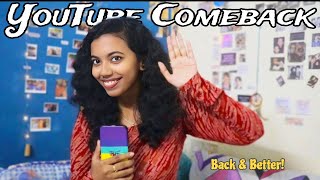 Back to YouTube 😎  Introduction  Keerthy Pradeep [upl. by Yauq49]