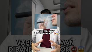 ROKOK VS VAPE lebih bahaya yang mana  dokter edukasikesehatan vape rokok [upl. by Carola]