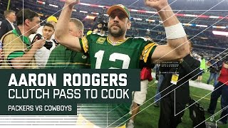 Aaron Rodgers Clutch Pass to Jared Cook Sets Up GameWinning FG  NFL Divisional Highlights [upl. by Adella530]