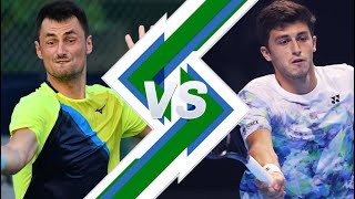 Bernard Tomic vs Luca Nardi  CHENNAI 2024 [upl. by Lisa]