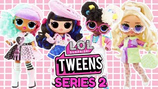 LOL Surprise TWEENS Series 2 UNBOXING All New Dolls [upl. by Egon]