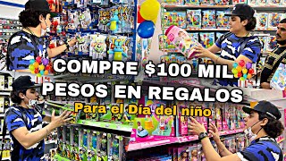 COMPRANDO LOS REGALOS DEL DIA DEL NIÑO  MARKITOS TOYS®️ [upl. by Aisitel235]