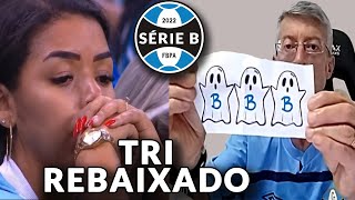 REAÇÕES GREMISTAS  GRÊMIO TRI REBAIXADO [upl. by Bathesda]