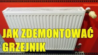 Demontaż grzejnika bez spuszczania wody [upl. by Phipps]