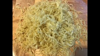 🇩🇿 Algerian Homemade Rechta noodles [upl. by Akeem]