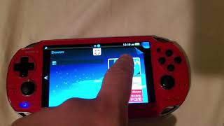 PS VITA how to reinstall Vita Shell Molecular Shell [upl. by Odlonyer]