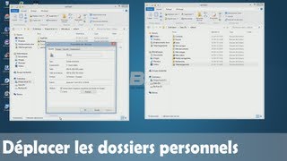 Déplacer le dossier personnel sur un autre disque  Windows [upl. by Ecart]