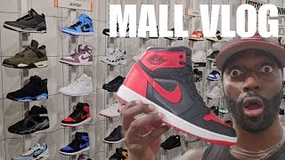 MALL VLOG WOW THE NIKE STORE HAD A CRAZY RESTOCK OF JORDANS VLOG [upl. by Tibbitts722]