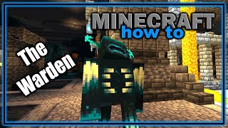 Everything You Need to Know About the Warden 119  Easy Minecraft Tutorial [upl. by Namhcan]