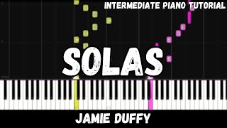 Jamie Duffy  Solas Intermediate Piano Tutorial [upl. by Ynohtnanhoj]