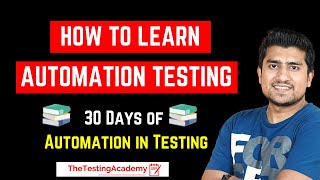 How to Learn Automation Testing  Automation Testing Tutorial for Beginners  Day 3 [upl. by Toddy]