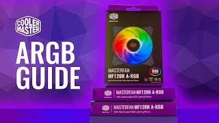 HOW TO Cooler Master ARGB Setup and Install Guide  MF120R ARGB [upl. by Deeanne]