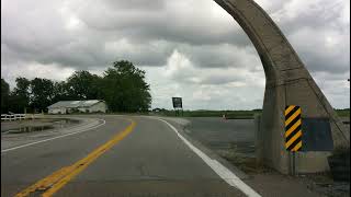 Yarbro Blytheville Highway 61  the Arch Missouri Arkansas state line [upl. by Doner]