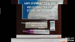 Helicobacter pylori Stool Antigen Test MEDICAL LABORATORY SCIENCE [upl. by Seta535]