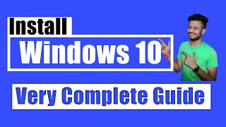 Complete Guide for Reinstall Windows 10 using Bootable USB Drive without losing data in Hindi 2021 [upl. by Kaltman]