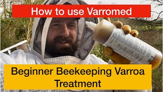 How to use Varromed Winter Beekeeping [upl. by Spohr]