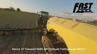 Fast ASeries Liquid Fertilizer Applicator  Narrow Transport Unmatched Durability [upl. by Dinnage450]