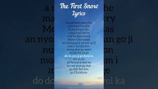 quotThe First SnowquotEXO songlyricslyricsfirstsnowexosong [upl. by Hak]