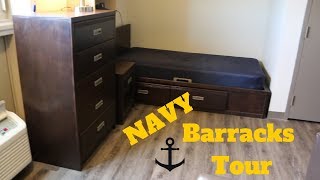 Navy Barrack Room Tour 2019 E3 amp Below [upl. by Cj342]