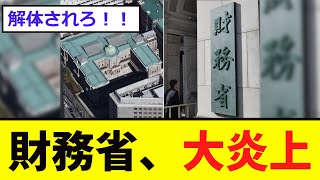 【衝撃】財務省、ついにネットで「大炎上」 [upl. by Wheeler]