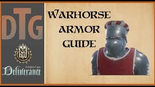 Kingdom Come Deliverance  Warhorse Armor Guide  Armor Analysis [upl. by Giacopo648]