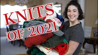 Everything I Knit in 2021 [upl. by Shulins]