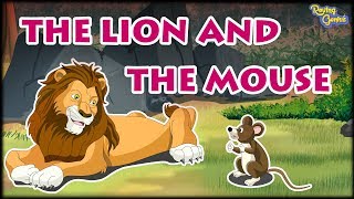 The Lion And The Mouse  Bedtime Moral Story For Kids With Subtitles [upl. by Ttocs]