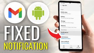 How to Fix Gmail Notifications Not Working on Android  Full Guide [upl. by Santa]