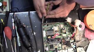 Icom IC706MKIIG Final HF Transistor Replacement [upl. by Nie338]