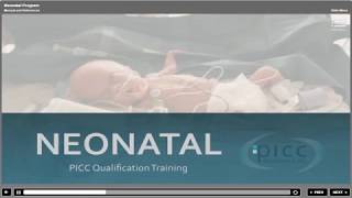 Neonatal PICC Qualification Training [upl. by Sergias]