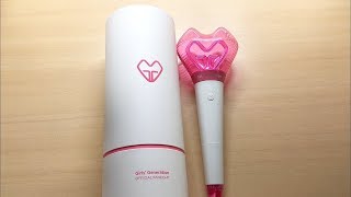 Unboxing SNSD Official Lightstick [upl. by Bultman]