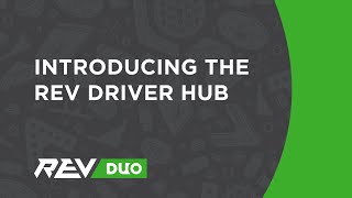 Introducing the REV Driver Hub [upl. by Eseyt]