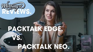 The Cardo Packtalk EDGE Vs the Cardo Packtalk NEO Are they different [upl. by Colwell]