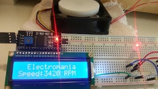 How to measure Fan RPM with Arduino using hall effect sensor [upl. by Yrohcaz]