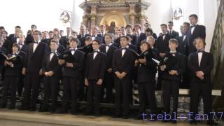 Windsbacher Knabenchor  July 13 2014 Anton Bruckner Os justi [upl. by Irt]