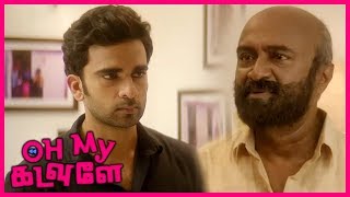 Oh My Kadavule Emotional Scene  Ashok Selvan learns about MS Baskars past  Ritika Singh [upl. by Enimzaj]