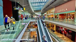 Westfield Stratford Shopping Mall  London England 🇬🇧  Virtual Walking Tour 4k HDR 2022 [upl. by Danya]