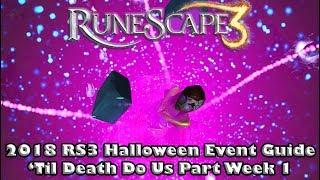 Runescape 3 2018 Halloween Event  Til Death Do Us Part  How to Stabilize the Rift [upl. by Aihseket569]