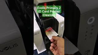 Evolis Primacy 2 ID Card Printer Cleaning evolis idcard printer 01617589582 [upl. by Wsan]