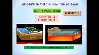 Lithosphere Part1 Chapter2  Class8 Geography  Karnataka Board [upl. by Straus427]