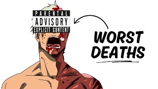 Most Painful Deaths in Jujutsu Kaisen [upl. by Eidolem]