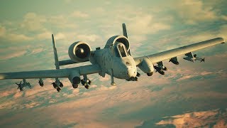 A10 Warthog Gameplay  Ace Combat 7 [upl. by Michiko778]