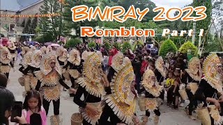 Biniray Festival 2023 Romblon Romblon  Part 1 [upl. by Sikorski]