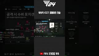 EA FC24 독독 4321포메이션 전술 독독 피파24 eafc24 fc24 shorts [upl. by Town]