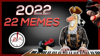 2022 in 22 MEMES in 222 [upl. by Kato]