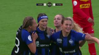 Highlights HB Køge  FC Nordsjælland [upl. by Hiltner294]