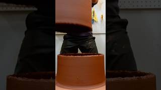 Throwing our ceramic stool wheelthrowing pottery functionalpottery [upl. by Eisor116]