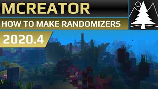 MCreator How to make randomizers  Tutorial [upl. by Warchaw399]